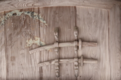 馬見岡綿向神社 絵馬殿の刀