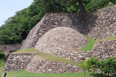 鳥取城天宮丸 巻石垣