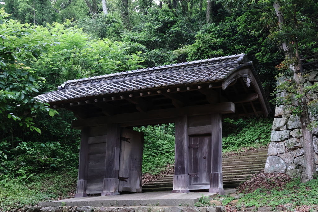 浜田城 旧浜田県庁表門１