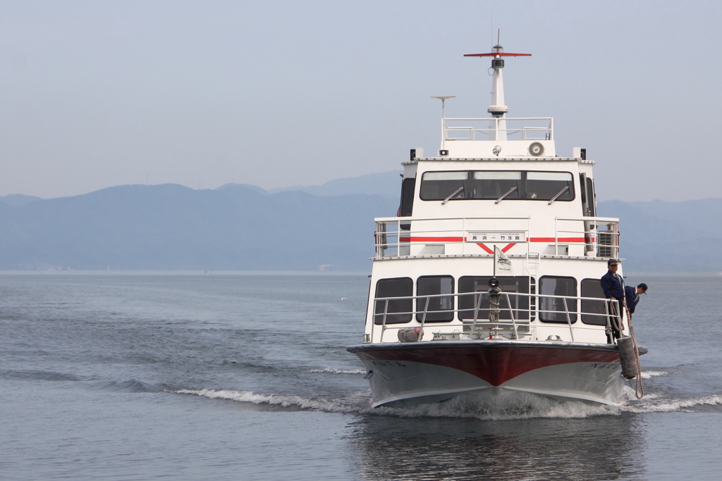 竹生島観光 お迎え