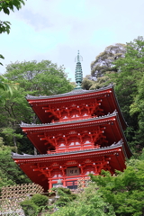 岐阜公園 三重塔