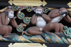 東照宮 三猿