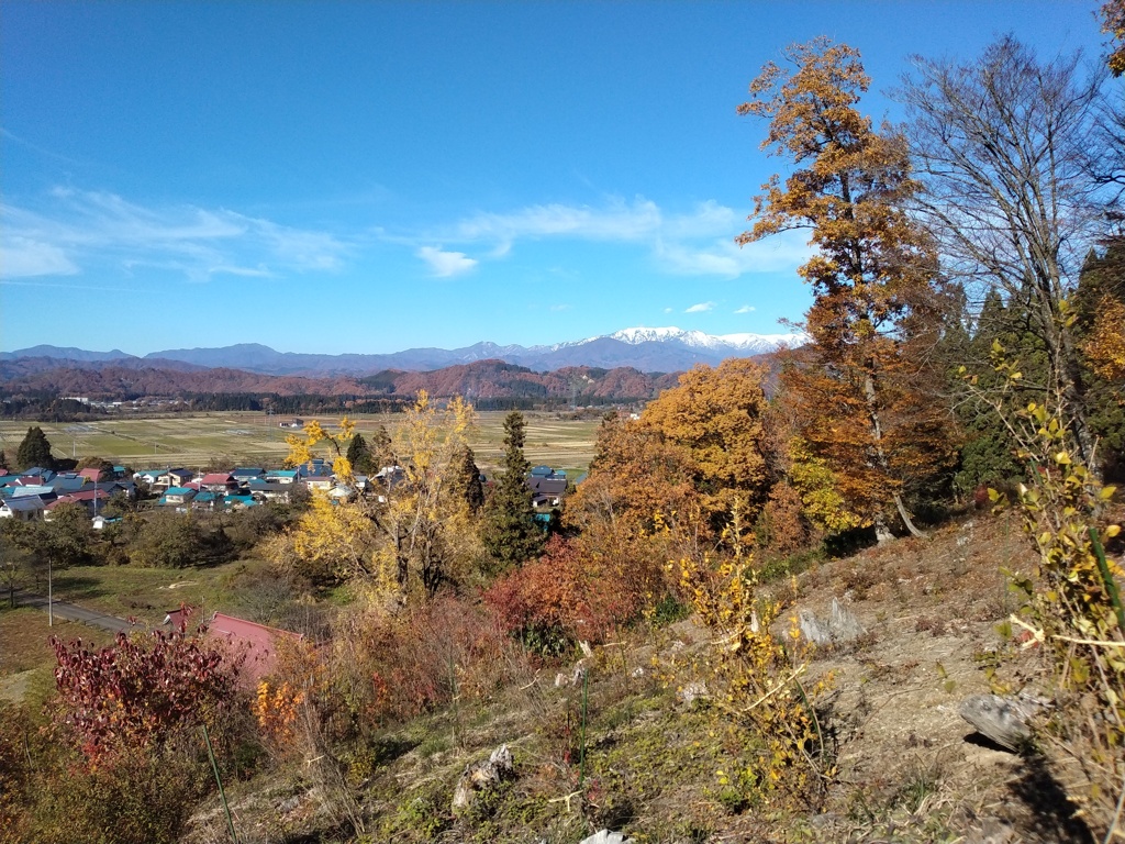 西会津町の秋景色