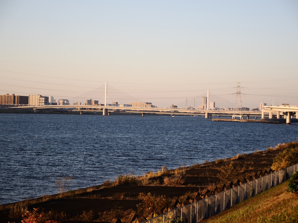 荒川河口橋など4