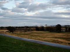 雨上がりの江戸川1