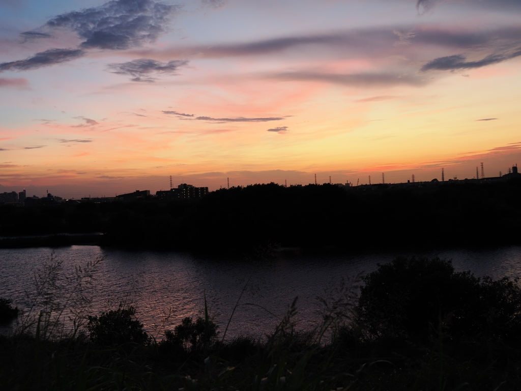 江戸川の夕暮れ2