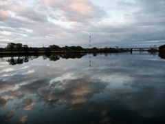 雨上がりの江戸川6