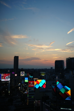 渋谷の空