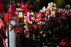 カラカラと風車子育地蔵