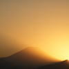 富士の夕暮れ