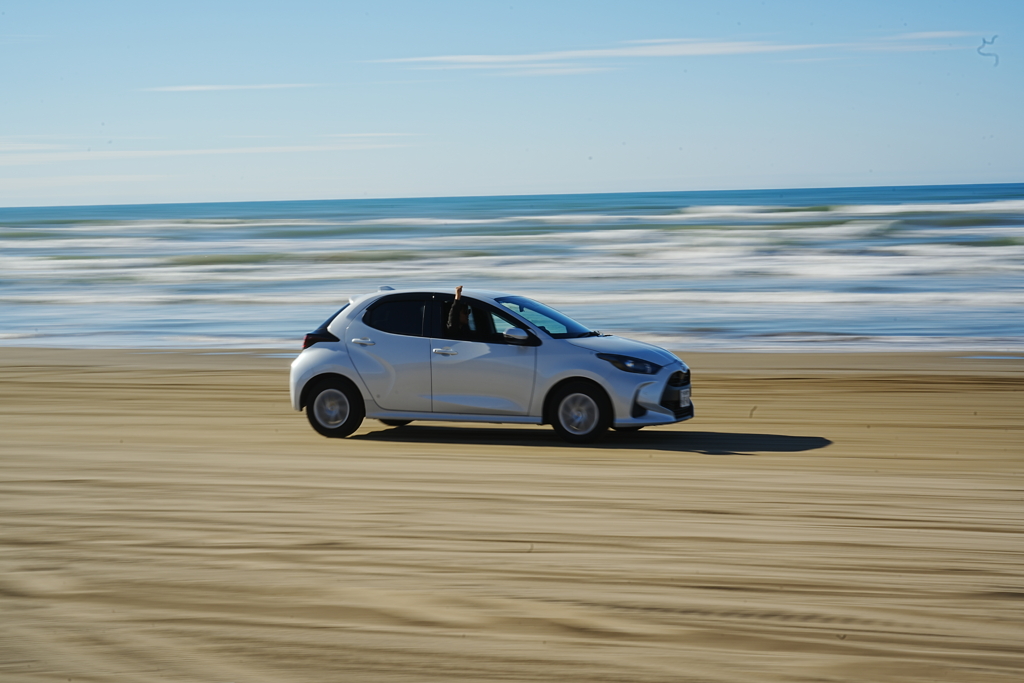 石川県　千里浜なぎさドライブウェイ