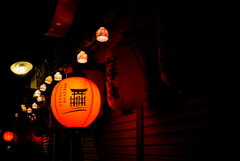 宮島の夜