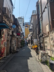 新宿の裏通り
