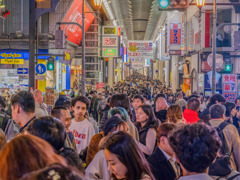 インバウンドここに極まれり‐大阪道頓堀
