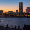 みなとみらい夕景