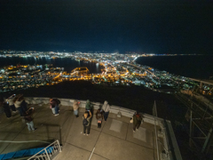 函館夜景（函館山展望台より）