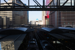 JR大阪駅から見える謎キャラ