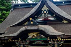 香取神宮拝殿 千鳥破風