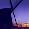 風車夕景　film