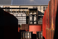 休日の工業団地3