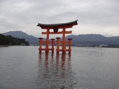 厳島神社鳥居