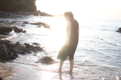 Light before sunset