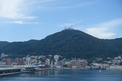 青函連絡船　摩周丸からの眺め