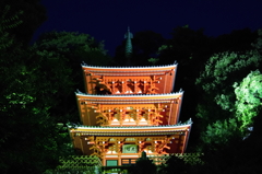 岐阜公園 三重塔