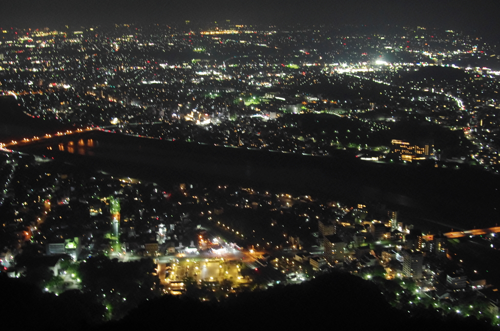 長良川夜景