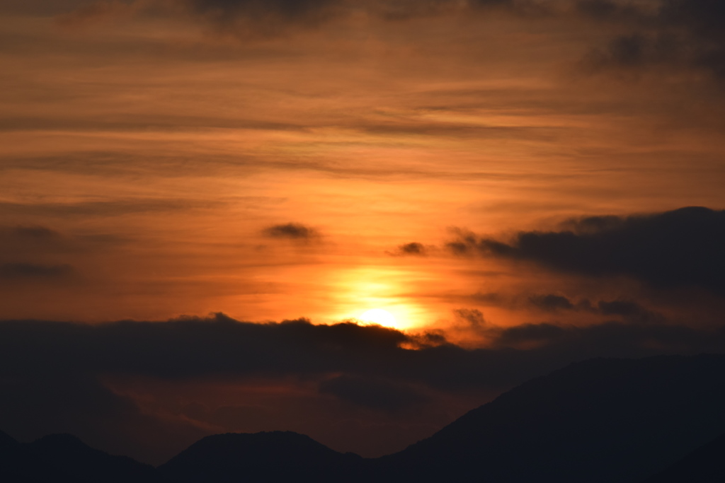 燃える空