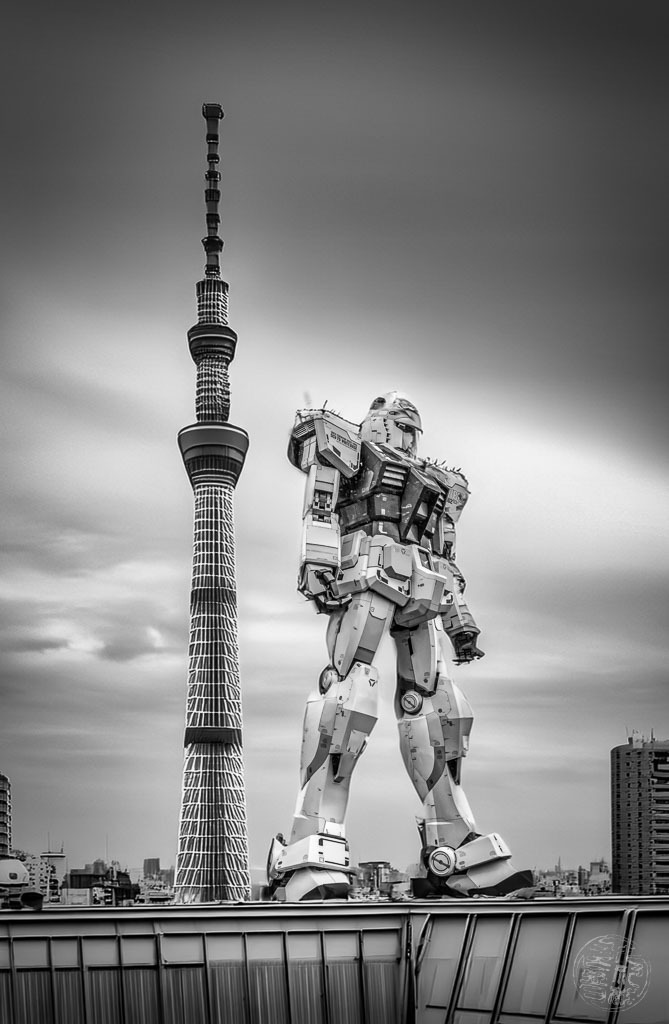 私の東京の写真をアートに変換しました