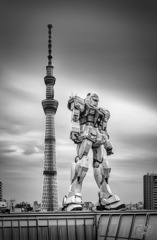 私の東京の写真をアートに変換しました