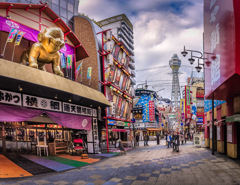 美しく、しばしば非常に混雑した場所