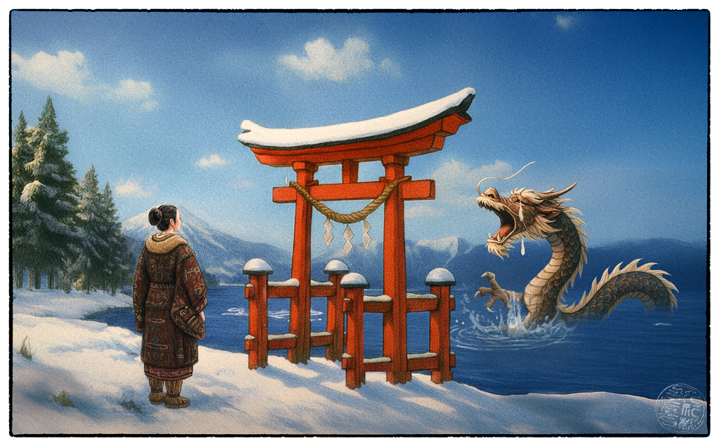 私のアート // 辰子姫伝説