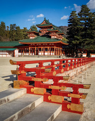壮大な建物のある場所
