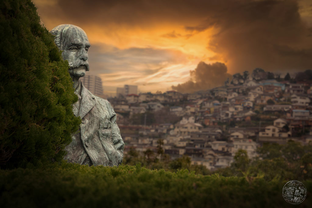 街を散歩しながら