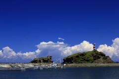 夏の灯台