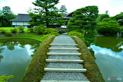 自然と建築をつなぐ、日本庭園の道