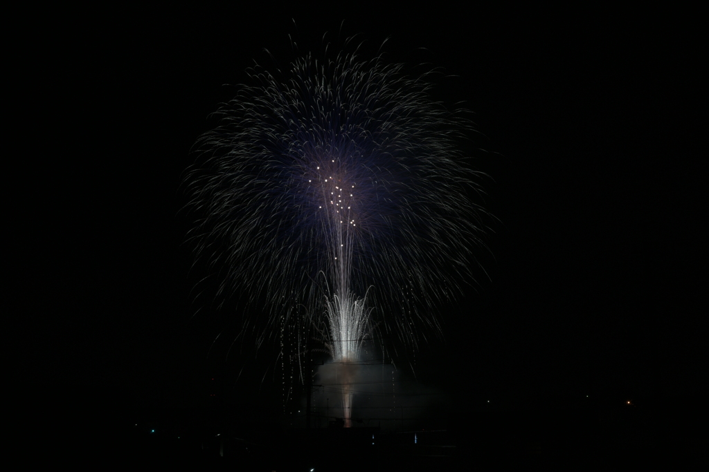 初めての花火撮影1