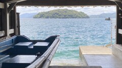 海に臨む