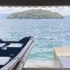 海に臨む