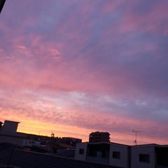 夕暮れ