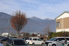 常念岳と横通岳