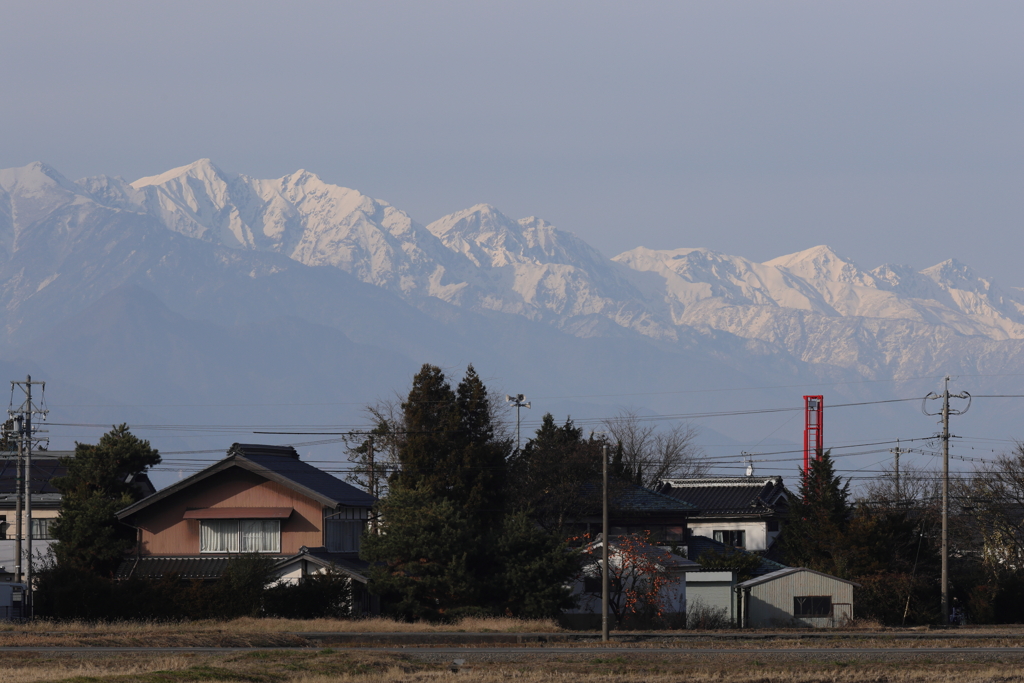 後立山連峰遠望