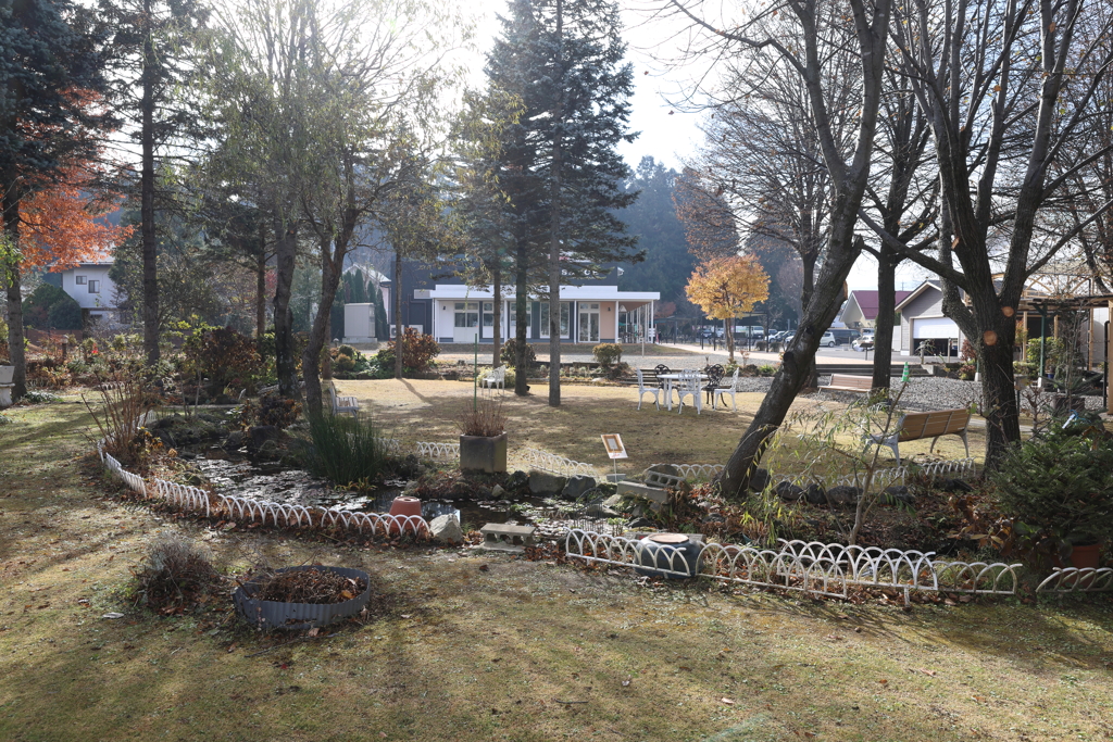 HAMAフラワーパーク中庭