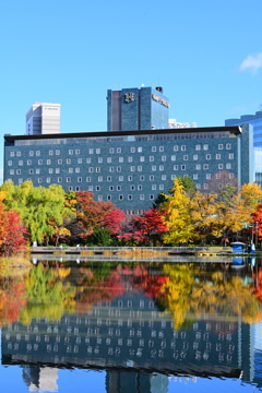 中島公園とパークホテル