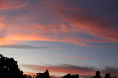 夏の夕暮れ