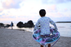海と娘