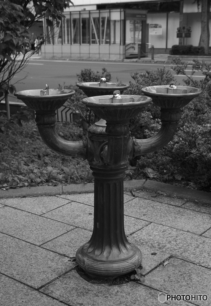 街角の水飲み場