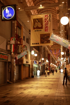 福井駅近くの繁華街